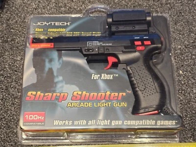 MICROSOFT XBOX ORIGINAL LIGHT GUN PISTOL BLASTER Sharp Shooter BRAND NEW CONTROL - Image 1 of 3