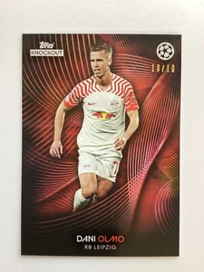 TOPPS KNOCKOUT 2024 DANI OLMO RB LEIPZIG PARALELO 10/10 - Imagen 1 de 2