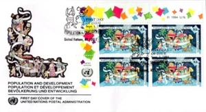 Ersttagsbrief United Nations Postal Administration 1994 Population Develop 52C - Bild 1 von 1