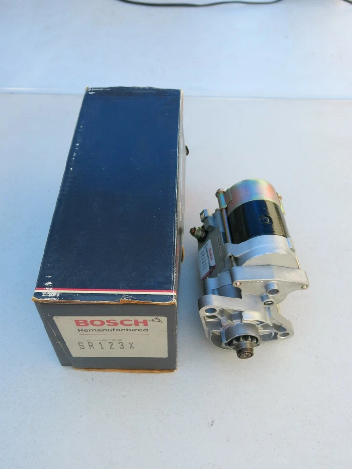 Motor de arranque Bosch remanufaturado serve para Toyota 81-82 (SR123X) - Imagem 1 de 3