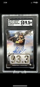 SGC 9.5/ 10 FERNANDO TATIS JR 2023 Topps Luminaries Hit King /15 SGC 19.5! ๐ฅ - Picture 1 of 2