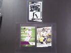 Justin Feilds Lot Of 3 Rookies. Centered M/Nm With Black And White /2728