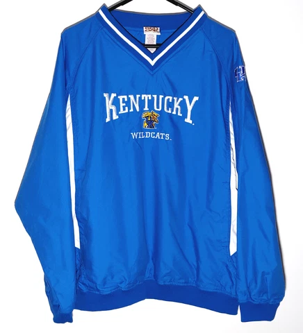 Kentucky Wildcats Retro Windbreaker Jacket | UK Pullover | Mens Large Cover
