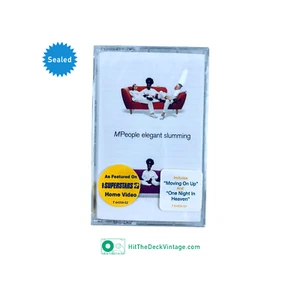 M People - Elegant Slumming Cassette Tape (1994) w/ Hype House, Dance NOS SEALED - Picture 1 of 3