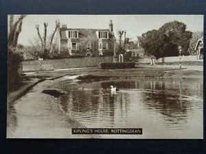 East Sussex ROTTINGDEAN Kiplings House c1940s Postcard - Picture 1 of 2