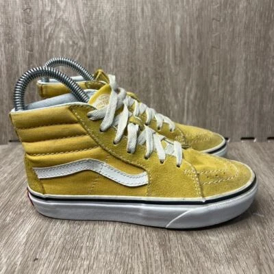 Vans SK8-Hi Unisex Niños Zapatos de Skate de caña alta Amarillo Talla 1 Foto 1 de 4