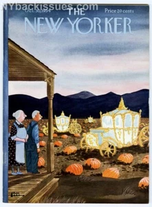New Yorker magazine October 30 1954 Charles Addams Nathaniel Benchley VFNM - Picture 1 of 4