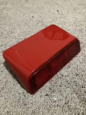 Tercera luz de freno roja Mercury Capri 1991 1992 1993 1994 con carcasa roja Foto 1 de 4