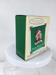 Santa Wanna-Be 2004 Miniatur Santa's Suit Forever Friends #1 Hallmark Ornament - Bild 1 von 4