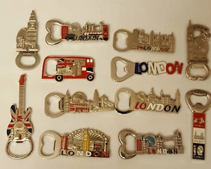 I LOVE LONDON .ENGLAND, UNION JACK 6 FRIDGE-MAGNET ENGLAND SOUVENIRS BEST GIFT - Picture 1 of 3