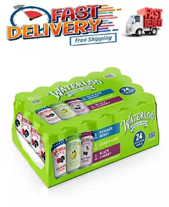 Waterloo Sparkling Water Variety Pack (12 fl. oz., 24 pk.) - Picture 1 of 3