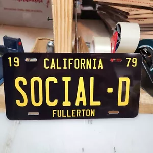 California schwarz KUNDENSPEZIFISCHER TEXT, personalisiertes Waschtisch-Nummernschild AUTO, SEITENDATEN - Bild 1 von 1