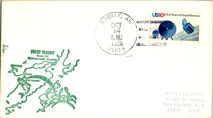 Kodiak Western Alaska Airlines First Flight Kodiak Alaska - King Salmon - 1975 - Picture 1 of 2