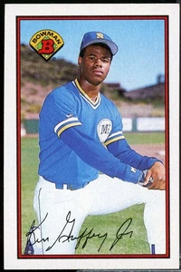 Ken Griffey Jr. Rookie Card 1989 Bowman #220 - Picture 1 of 2