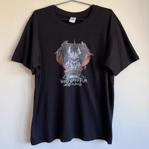 Metallica WorldWired Tour 2018-19 T-Shirt Gildan L Heavy Metal Band Tee - Picture 1 of 4