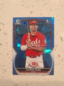 Bowman Chrome Sapphire Edition 2023 Alfredo Duno #BCP-238 Prospects Reds - Imagen 1 de 2