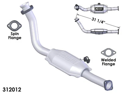 Convertidor catalítico para Mercury Grand Marquis 1983-1985 5,0 L V8 GAS OHV Foto 1 de 2