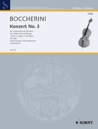 Concerto No. 3 in G Major WV 480 Luigi Boccherini Piano Reduction Cello and Stri - Image 1 of 4