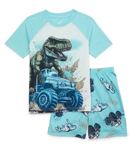 NEW boy's Wonder Nation Short Sleeve Tee & Shorts Pajama Set, (M 8) - Picture 1 of 1