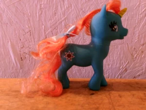 My Little Pony MLP Einhorn blau gelb Sonne Tattoo L-16-B1 Markierungen AA - Bild 1 von 4