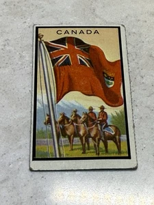 1963 Topps Midgee Flags of the World Card # 12 CANADA - Picture 1 of 2