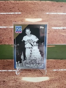 2019 Topps Series 2 RALPH KINER BLUE 150 Years #GP-45 - PITTSBURGH PIRATES - Picture 1 of 4