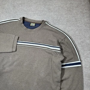 Vintage XG Xtreme Gear Striped Sweater Mens XL Pullover Skater Surfer Grunge Y2K - Picture 1 of 11