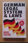 German Legal System and Laws By Nigel Foster, Rt Hon Lord Hoffma