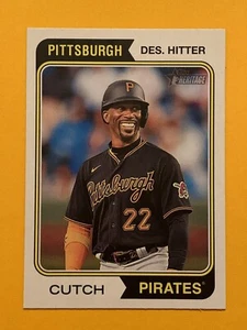 ANDREW "CUTCH" MCUTCHEN 2023 Topps Heritage #538 VARIAZIONE SOPRANNOME SSP PIRATES - Foto 1 di 2