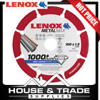 Lenox Metal Cut Off Disc 100x1.3x16mm Metalmax Diamond 1985009