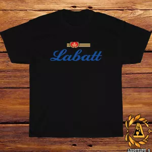 Labatt Brewing Company Logo Black/Sport Grey/White/Navy/Red T-Shirt S-5XL - Picture 1 of 13