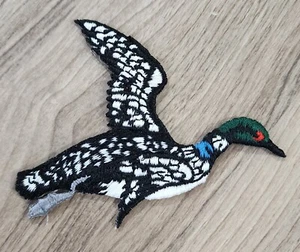 Vintage Flying Duck Mallard Patch 4" Wide NEW Great for Hats Bird NOS - Picture 1 of 2