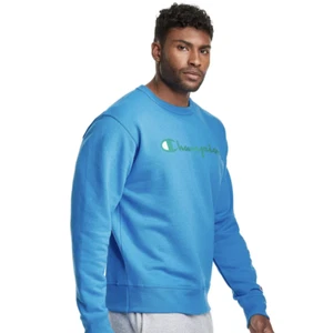 NUEVO CON ETIQUETAS | Champion | Sudadera Powerblend cuello redondo para hombre | Azul Balboa | Talla: XL - Imagen 1 de 8