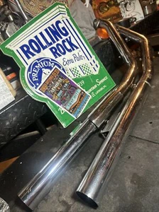 02 Harley Softail Deuce FXSTDI Vance & Hines Exhaust - Picture 1 of 23