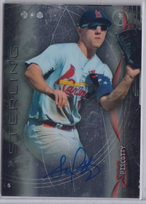 2014 Bowman Sterling Prospect Autographs #BSPASP Stephen Piscotty - Image 1 of 1