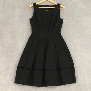 Review Australia Sadie Dress Size 8 Black RE16DR095 Fit & Flare Cocktail AS NEW - Picture 1 of 21