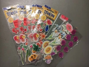 Stickles adhesive embellishment flowers glitter sparkle dimensional stickers - Picture 1 of 3