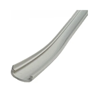 SAMPLE 1" Lunar Grey LEG Vinyl Trim Flexible Screw Cover Fits 3/4" Retainer - Bild 1 von 4