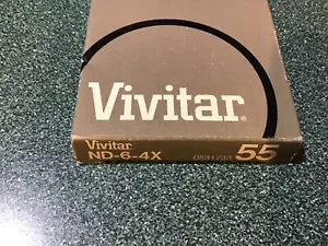 55mm VIVITAR VMC ND-6-4X Filter - MULTI COATED - Picture 1 of 1