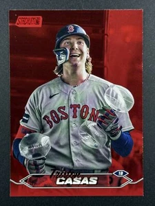 Triston Casas 2024 Topps Stadium Club #33 Red Parallel Boston Red Sox - Bild 1 von 2