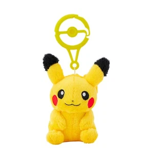 Pokemon Carabiner Mascot / Pikachu / Pokémon Plush Doll New Japan Store - Picture 1 of 16