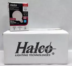 Case of 6 Halco Pro LED 40W G25 Medium Base Dimmable Bulbs - Model 80180 - NEW - Picture 1 of 10