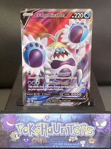 Pokemon Card Crabominable V 248/264 Fusion Strike Holo Full Art Near Mint - Picture 1 of 2