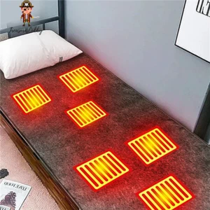USB Electric Heating Pad - Portable Warm Blanket for Outdoor Camping Sleep - Picture 1 of 16