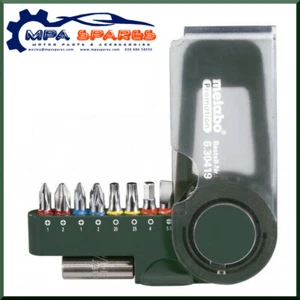 METABO SET 9 PEZZI PUNTE IN VANADIO CROMATO - PH1; PH2; PZ1; PZ2; H4; T20; T25; SL5.5 - Foto 1 di 2