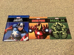 3 Young Reader East Read Marvel Books Hulk Iron Man & Captain America - Picture 1 of 2