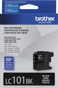 New Genuine Brother LC101 Black Ink Cartridge DCP-J152W, MFC-J245 - Picture 1 of 2