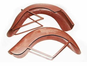 Front And Rear Mudguard Fender Set Rigid Frame For Indian Chief Scout 101 Model - Picture 1 of 3
