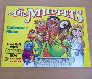 The Muppets Panini Collectors Sticker Album 1979 Vgc - Picture 1 of 7