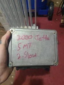 2000 Volkswagen 2.0 ECU/ECM - 06A-906-018 ET - VW Jetta Golf GTI Passat - Picture 1 of 3